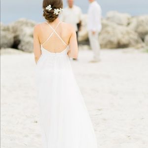Ever after beach wedding tulle dress. Worn once